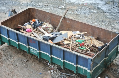 Residents discarding old furniture in Maidavale